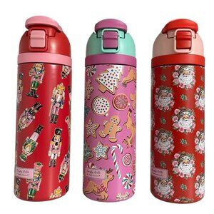 Simply Belle Simply Southern Lot of 3 Christmas Insulated Tumblers 24oz